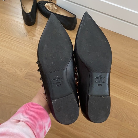 🖤 Valentino Rockstud Flats in excellent pre-owned condition. - Picture 8 of 11